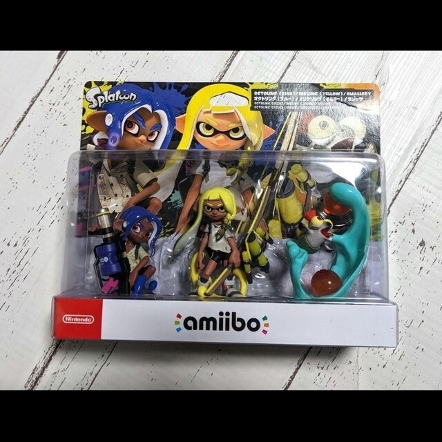 amiibo スプラトゥーントリプルセットインクリングオクトリングコジャケ