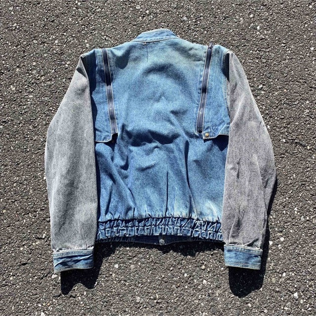 vintage 80's 90's ギミック デニムジャケット 2WAY Y2K 新しい