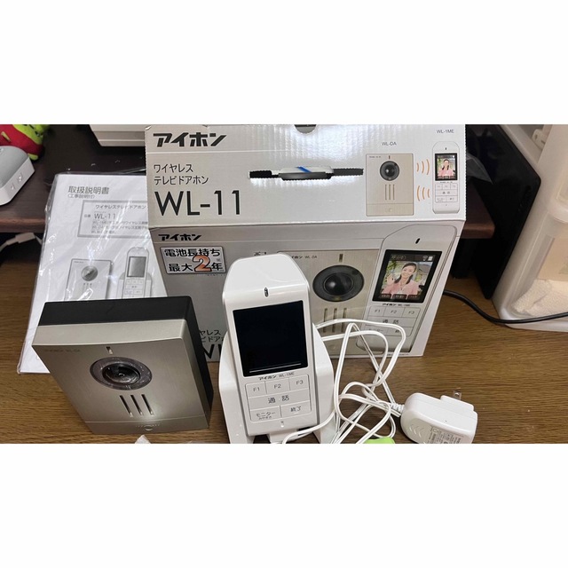 ワイヤレステレビドアホン WL-11(1台) アイホンの通販 by スッティ's shop｜ラクマ