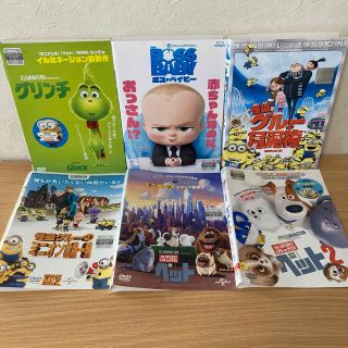 ミニオン(ミニオン)のグリンチ／ボス・ベイビー／ミニオン2本／ペット2本　 DVD  6本(アニメ)