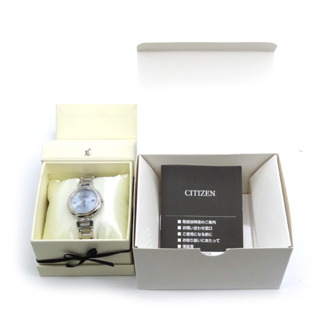 CITIZEN(シチズン)のシチズン XC クロスシー ハッピーフライト ミズコレクション ウォーターブルー 腕時計 ES9460-53L レディースのファッション小物(腕時計)の商品写真