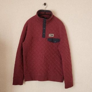 パタゴニア(patagonia)のパタゴニア patagonia 40周年記念 ダイアモンドキルト スナップT(スウェット)