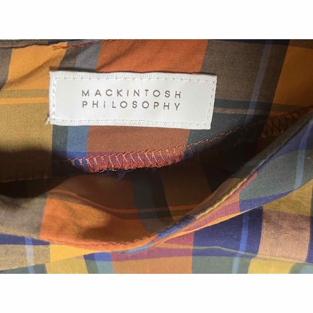 MACKINTOSH PHILOSOPHY(マッキントッシュフィロソフィー)のマッキントッシュフィロソフィー_チェックブラウス レディースのトップス(シャツ/ブラウス(長袖/七分))の商品写真