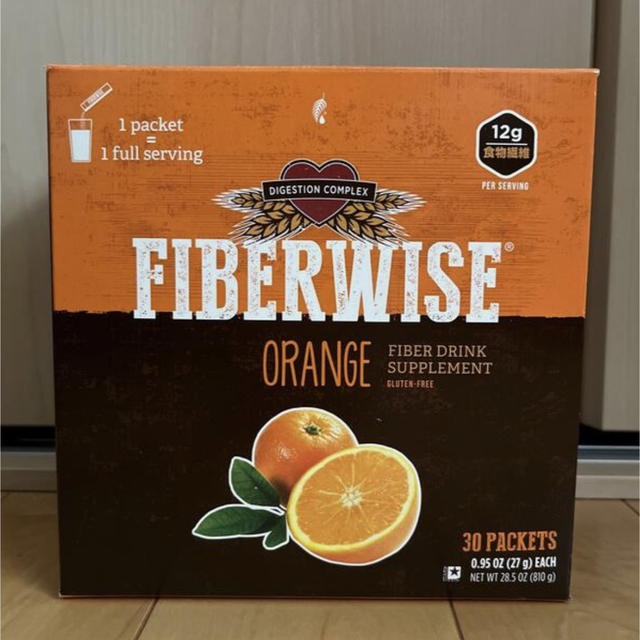 ファイバーワイズ　シトラスオレンジフレーバー（パケットタイプ） 食品/飲料/酒の健康食品(その他)の商品写真