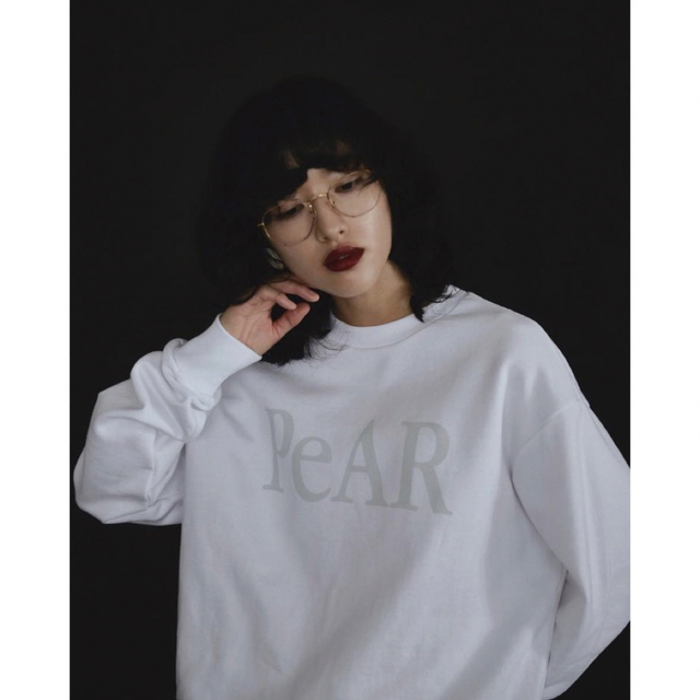 みー様専用　美品　meer. PeAR SWEAT TOP /WHT | フリマアプリ ラクマ