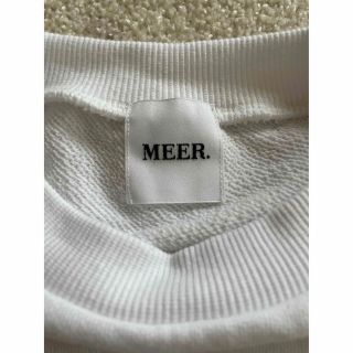 みー様専用 美品 meer. PeAR SWEAT TOP /WHTの通販 by MAI's shop｜ラクマ