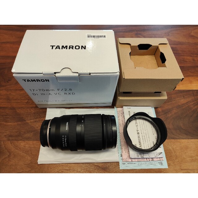 美品　TAMRON 17-70mm  f 2.8 Xマウント　タムロン　fuji