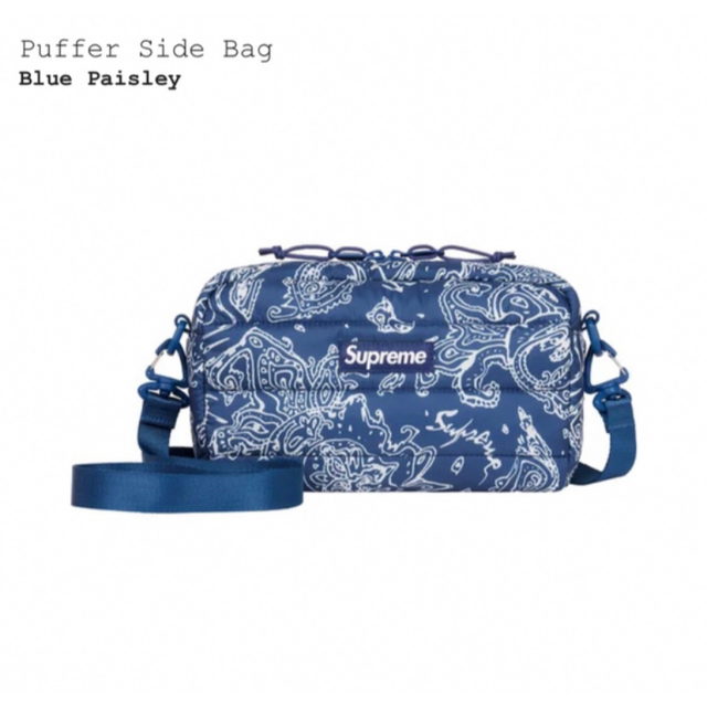 Supremeオンライン状態supreme Puffer Side Bag