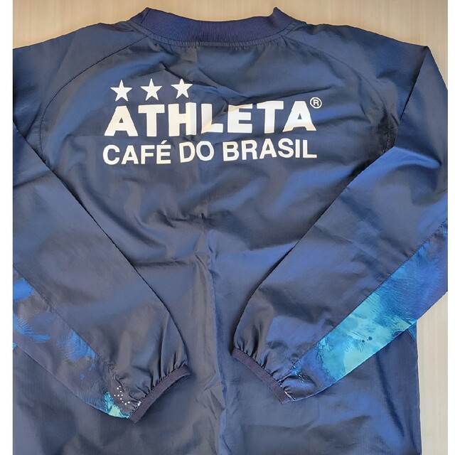 ATHLETA(アスレタ)の美品　ATHLETA　ピステ　上下　140 練習着 スポーツ/アウトドアのサッカー/フットサル(ウェア)の商品写真