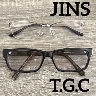 JINS - JINS &TGCメガネ 2本セット