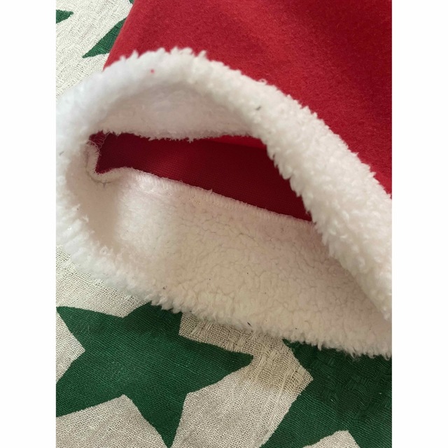 【サンタクロース】size:100 コスチューム　衣装　クリスマス　子供　キッズ エンタメ/ホビーのコスプレ(衣装一式)の商品写真