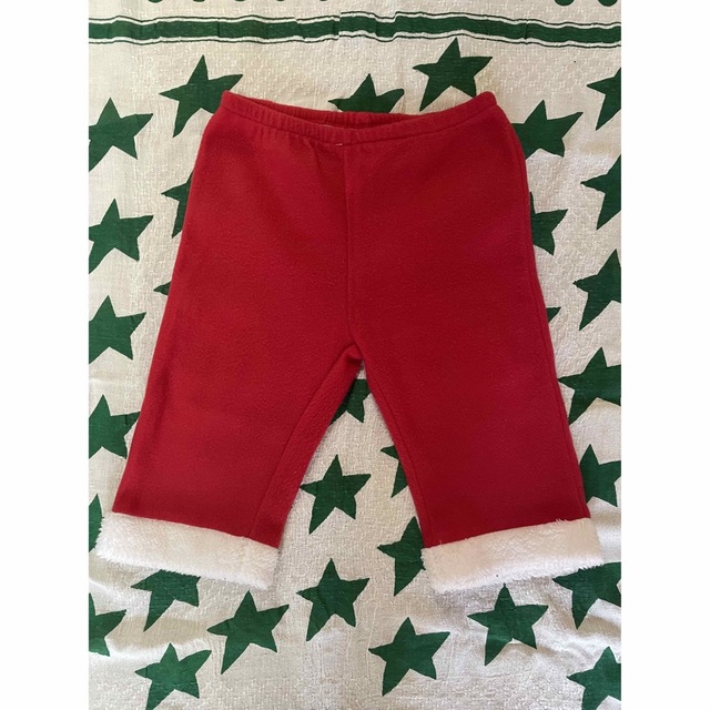 【サンタクロース】size:100 コスチューム　衣装　クリスマス　子供　キッズ エンタメ/ホビーのコスプレ(衣装一式)の商品写真