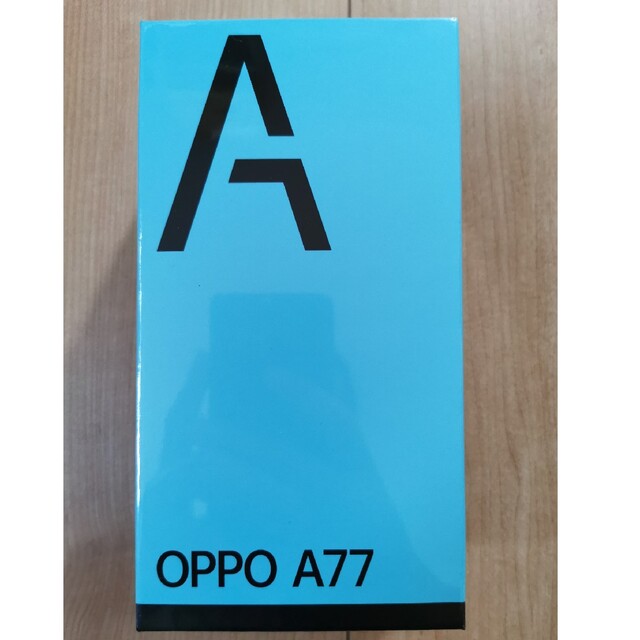 新品未開封OPPOオッポ A77 ブラック 128GB Android