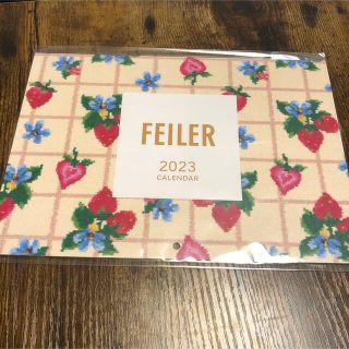 フェイラー(FEILER)のフェイラー　壁掛けカレンダー　2023(カレンダー/スケジュール)