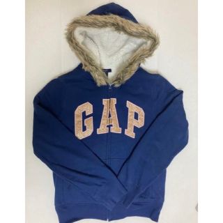 ギャップ(GAP)のGAP ロゴ　裏ボア　パーカー　ジャケット　冬(ジャケット/上着)