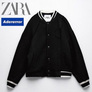 ザラ(ZARA)の【完売品】ADERERRORアーダーエラー ウールブレンドボンバージャケット(スタジャン)