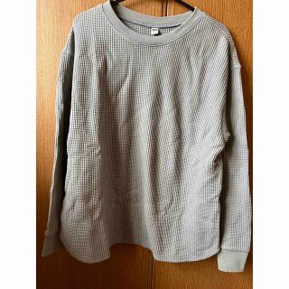 UNIQLO ワッフルクルーネックT 長袖(Tシャツ(長袖/七分))