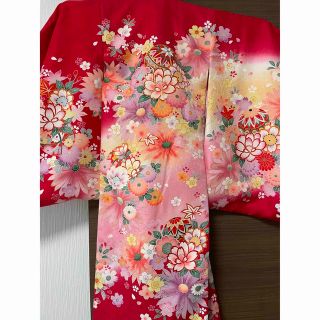 【13000円→11000円に値下げ】宮参り 正絹着物セット 女の子(お宮参り用品)