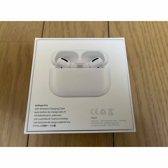 無マイクAPPLE AirPods Pro ノイズキャンセリング付完全ワイヤレスイヤホン