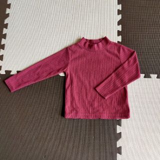 シマムラ(しまむら)のミー様専用　フリース　長袖　ピンク　110　秋　冬　春　タートルネック　しまむら(Tシャツ/カットソー)