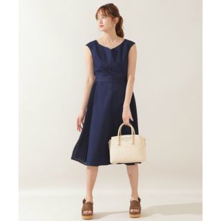 ジルバイジルスチュアート(JILL by JILLSTUART)のJILLSTUART デニムプリーツドレス(ロングワンピース/マキシワンピース)