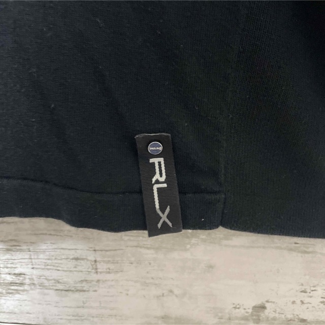 RLX（RalphLauren）(アールエルエックス)のRLX RALPH LAUREN ハーフジップトップス 袖切替 カットソー メンズのトップス(Tシャツ/カットソー(七分/長袖))の商品写真