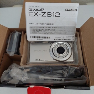 カシオ(CASIO)の専用♪CASIO コンパクトデジタルカメラ EXILIM EX-ZS12SR(コンパクトデジタルカメラ)