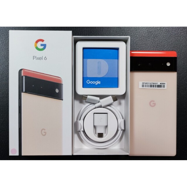 多様な Google Pixel - Google pixel6 128 KindaCoral SIMロック解除