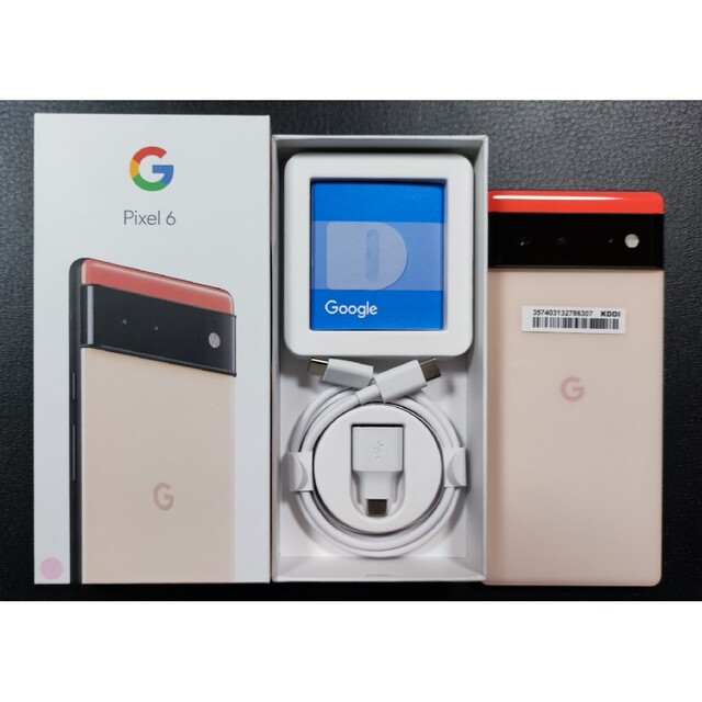 再再販！ pixel6 Google - Pixel Google 128 SIMロック解除済み