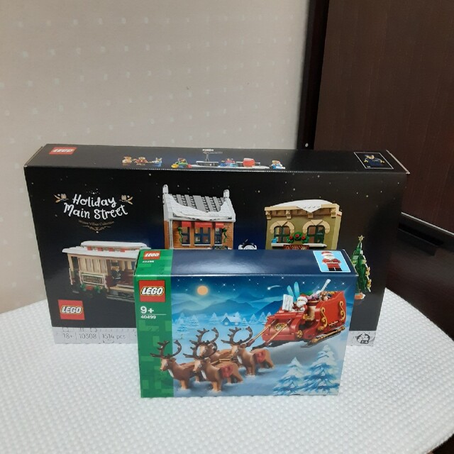 Lego(レゴ)のレゴ (LEGO) クリスマスの街 10308　サンタのそり 40499 キッズ/ベビー/マタニティのおもちゃ(積み木/ブロック)の商品写真