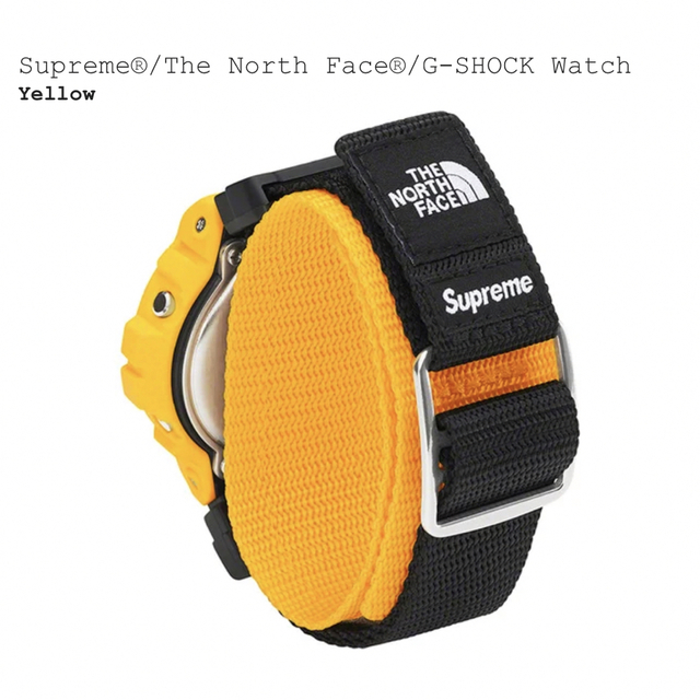 込み Supreme The North Face G-SHOCK Watch