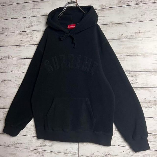 Supreme(シュプリーム)の【即完売モデル】supreme 立体 アーチロゴ ボア パーカー 入手困難 L メンズのトップス(パーカー)の商品写真