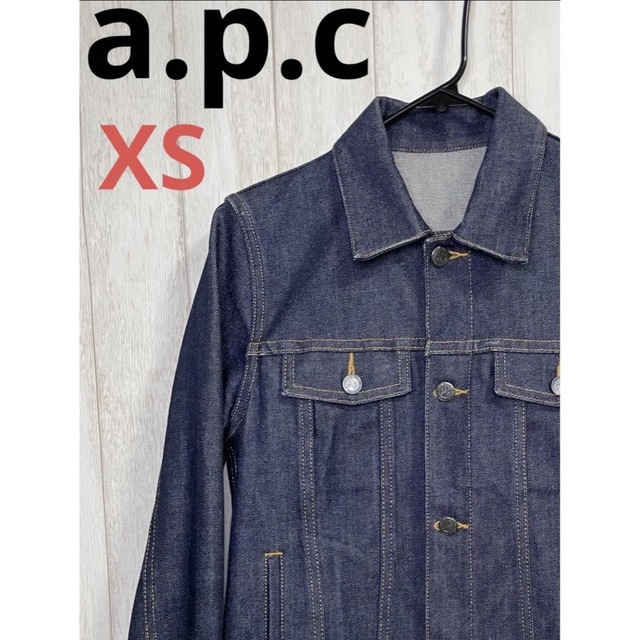 A.P.C. リジッドデニムジャケット メンズ XS desasukasenang.com