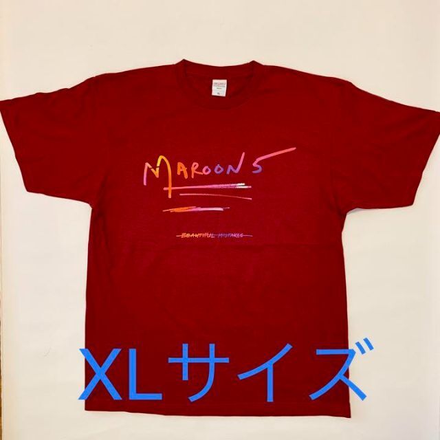 Maroon5 マルーン5　WORLD TOUR 2022　Tシャツ　RED