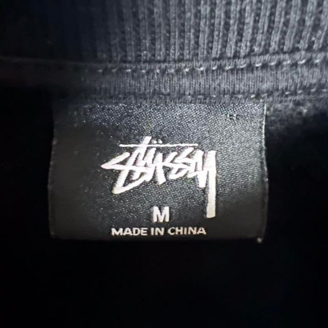 STUSSY - 【超希少デザイン】 STUSSY 刺繍 センターロゴ 即完売入手