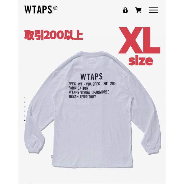 WTAPS 2020FW FABRICATION SS WHITE XXL39tcry