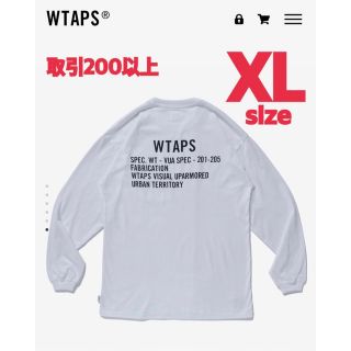 ダブルタップス(W)taps)のWTAPS 21FW FABRICATION LS TEE WHITE XL(Tシャツ/カットソー(七分/長袖))