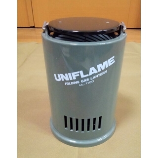 ユニフレーム(UNIFLAME)のユニフレーム ランタン 未使用品 (ホヤのみ１回使用)   オマケのリフレクター(ライト/ランタン)