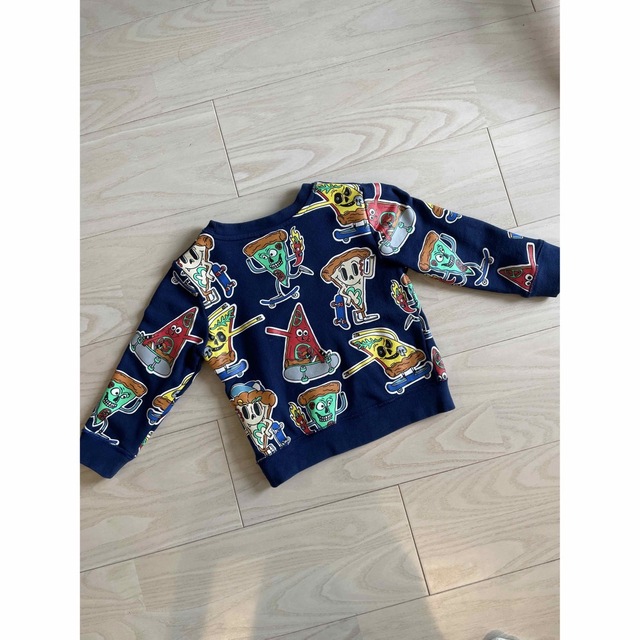 Stella McCartney(ステラマッカートニー)の早い者勝ち　STELLA MCCARTNEY kids 2Y ピザ柄スエット キッズ/ベビー/マタニティのキッズ服男の子用(90cm~)(Tシャツ/カットソー)の商品写真