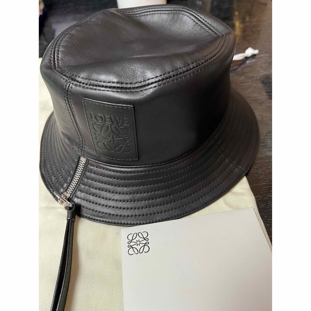 楽天市場 ロエベ LOEWE バケットハット バケハ ラムレザー