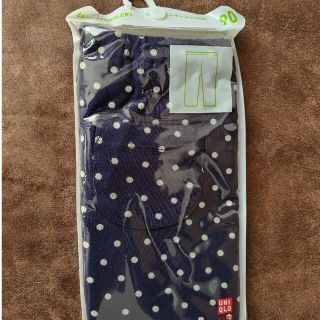 ユニクロ(UNIQLO)のユニクロ　レギンス10分丈　Navy 90(レギンス/スパッツ)