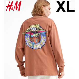 エイチアンドエム(H&M)の新品 H&M スポンジボブ Tシャツ HUF ディズニー Supreme XL(Tシャツ/カットソー(七分/長袖))