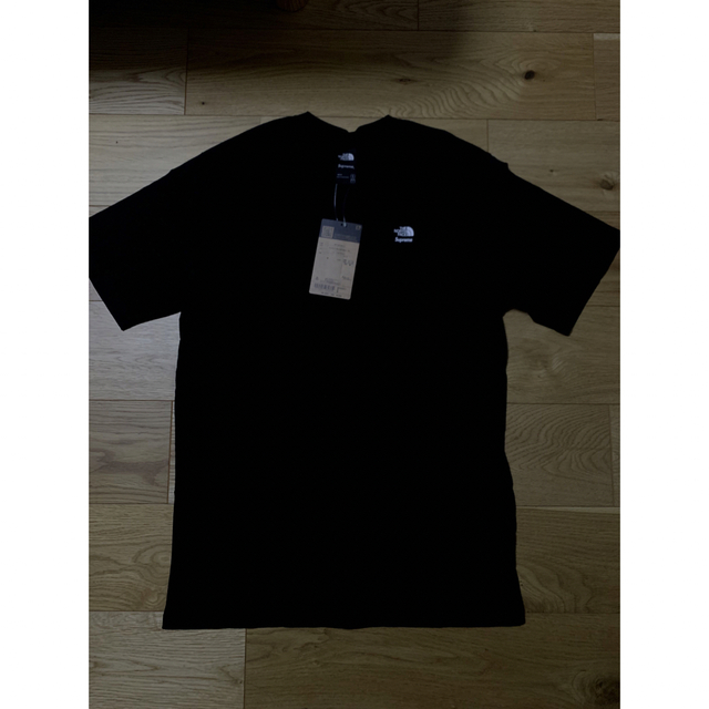 supreme×TNF Mountain scape Tee Black M