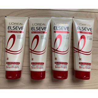 ロレアルパリ(L'Oreal Paris)のロレアルパリ ダメージケアPRO ディープリペアヘアパック 4本(トリートメント)