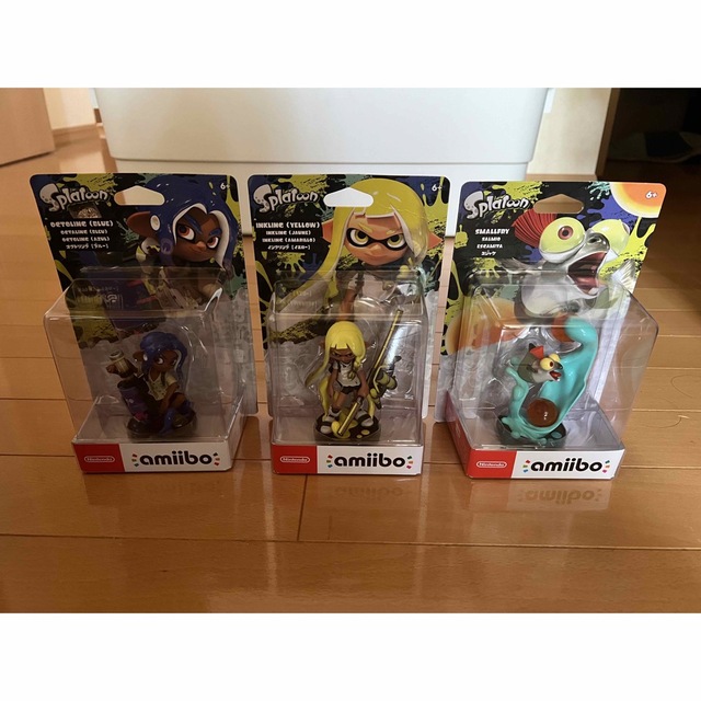 スプラトゥーン3 amiibo 3個　新品未開封