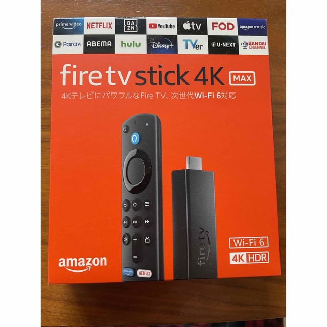 アマゾン　fire TV stick 4K Max