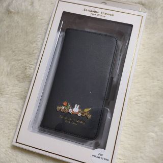 サマンサタバサプチチョイス(Samantha Thavasa Petit Choice)のiPhone12mini Samantha Thavasa 手帳 兎 ミッフィー(iPhoneケース)