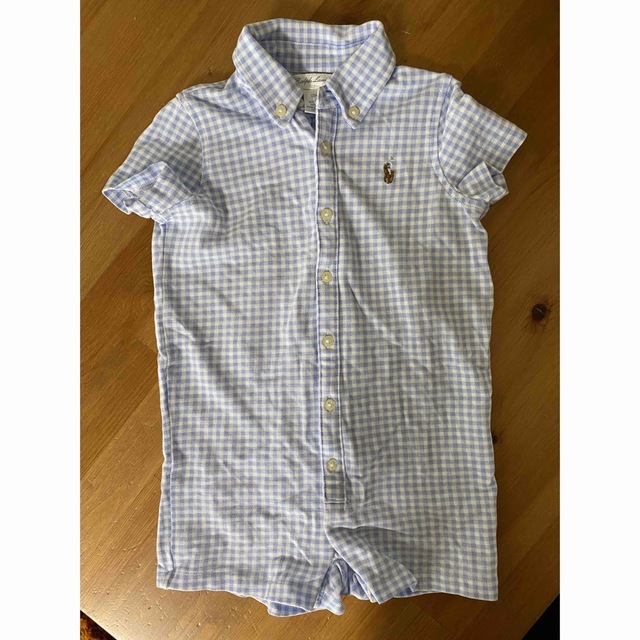 POLO RALPH LAUREN(ポロラルフローレン)のラルフローレン　ロンパース　12M キッズ/ベビー/マタニティのベビー服(~85cm)(ロンパース)の商品写真