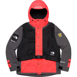 シュプリーム(Supreme)のSupreme North Face RTG Jacket Vest Red S(マウンテンパーカー)