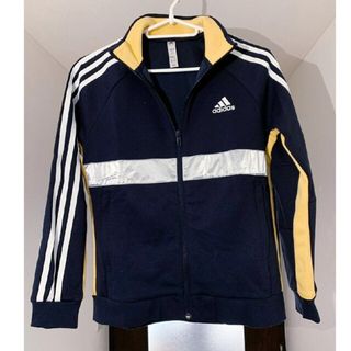 アディダス(adidas)のadidasアディダス 子供服 ジャージ ブラックネイビー 150cm 未使用品(ジャケット/上着)